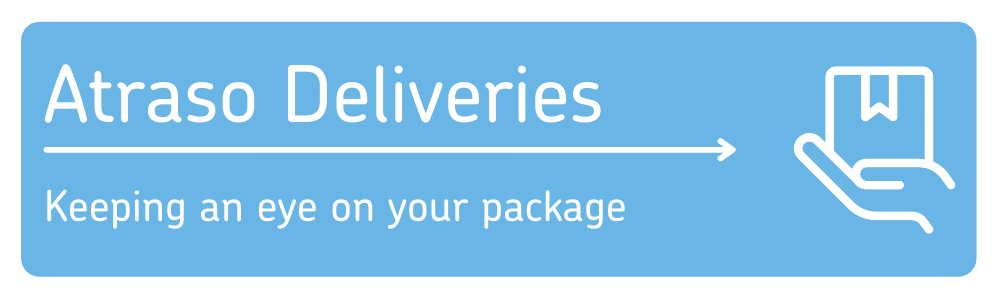 Atraso Deliveries logo from Enigmailed puzzle game through the post puzzle escape game sent in the UK